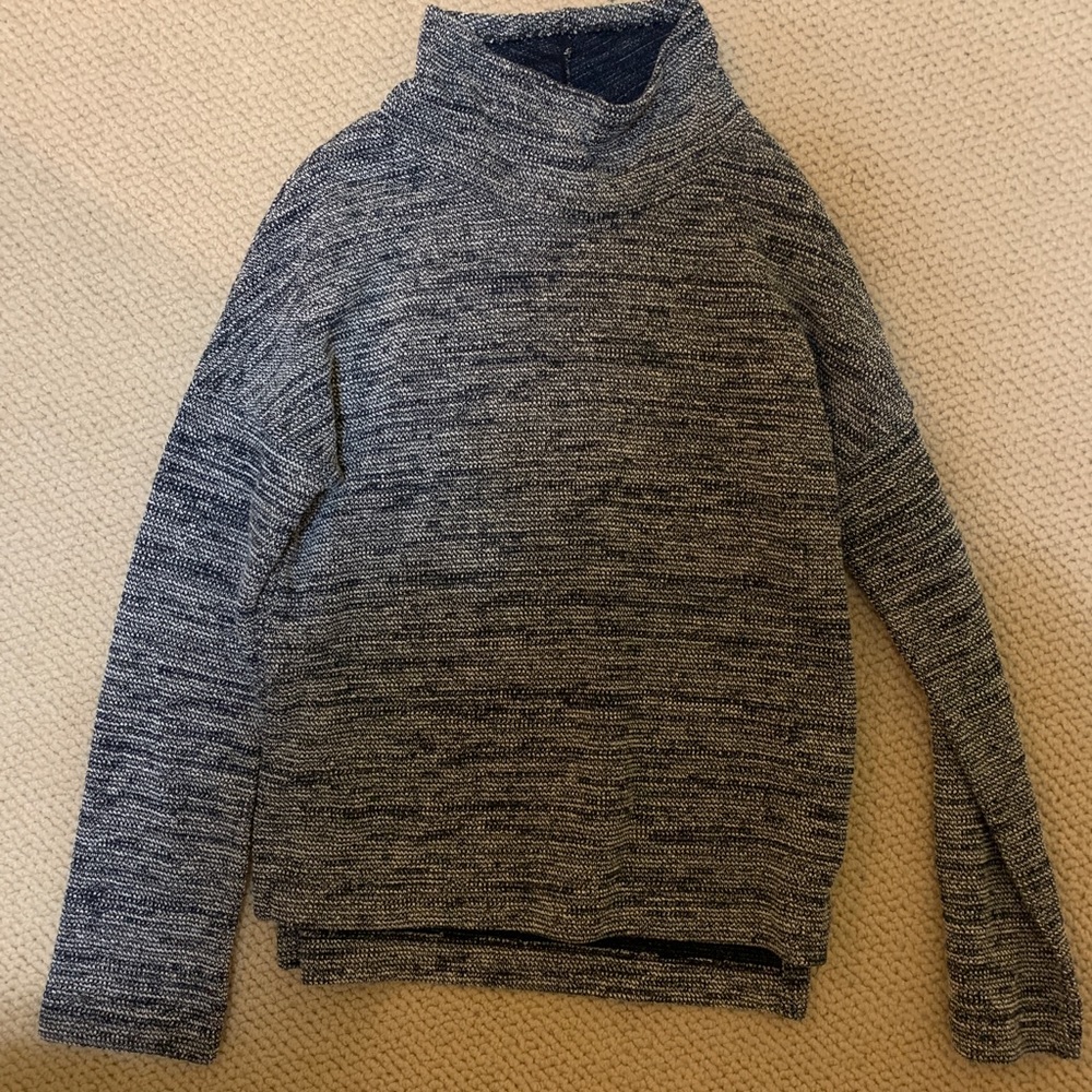Madewell loose-turtle-neck sweater